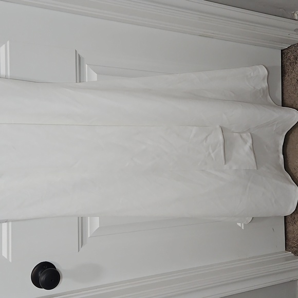 Lulus Loving Fate White Bow Square Neck Backless Maxi Dress - Picture 9 of 12